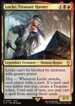 Locke, Treasure Hunter⁣ - Commander: Magic: The Gathering - FINAL FANTASY⁣ (Rare)⁣ [87]