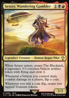 Setzer, Wandering Gambler⁣ - Commander: Magic: The Gathering - FINAL FANTASY⁣ (Rare)⁣ [93]