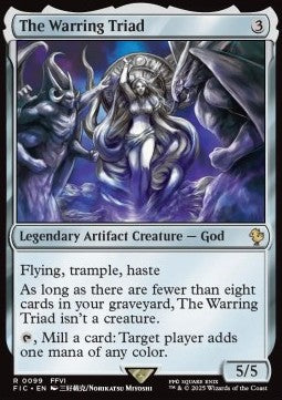The Warring Triad⁣ - Commander: Magic: The Gathering - FINAL FANTASY⁣ (Rare)⁣ [99]