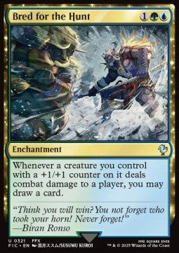 Bred for the Hunt⁣ - Commander: Magic: The Gathering - FINAL FANTASY⁣ (Uncommon)⁣ [321]