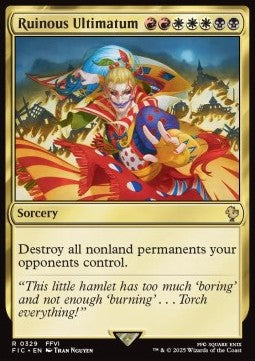 Ruinous Ultimatum⁣ - Commander: Magic: The Gathering - FINAL FANTASY⁣ (Rare)⁣ [329]
