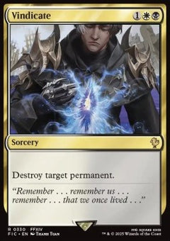 Vindicate⁣ - Commander: Magic: The Gathering - FINAL FANTASY⁣ (Rare)⁣ [330]