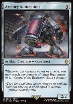 Armory Automaton⁣ - Commander: Magic: The Gathering - FINAL FANTASY⁣ (Rare)⁣ [336]