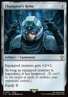 Champion's Helm⁣ - Commander: Magic: The Gathering - FINAL FANTASY⁣ (Rare)⁣ [337]