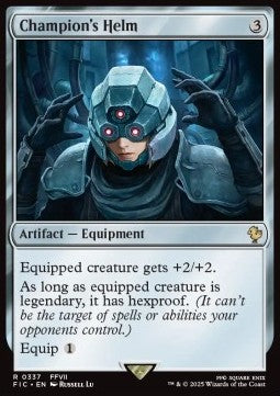 Champion's Helm⁣ - Commander: Magic: The Gathering - FINAL FANTASY⁣ (Rare)⁣ [337]