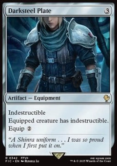 Darksteel Plate⁣ - Commander: Magic: The Gathering - FINAL FANTASY⁣ (Rare)⁣ [342]