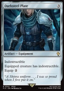 Darksteel Plate⁣ - Commander: Magic: The Gathering - FINAL FANTASY⁣ (Rare)⁣ [342]