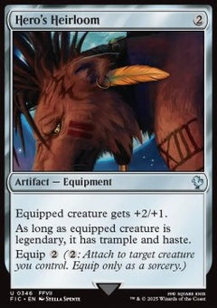 Hero's Heirloom⁣ - Commander: Magic: The Gathering - FINAL FANTASY⁣ (Uncommon)⁣ [346]