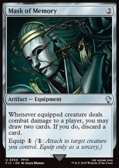 Mask of Memory⁣ - Commander: Magic: The Gathering - FINAL FANTASY⁣ (Uncommon)⁣ [350]