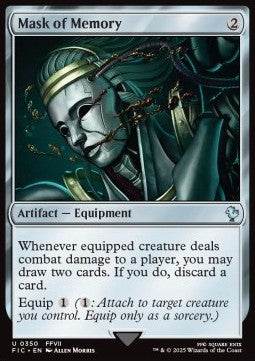 Mask of Memory⁣ - Commander: Magic: The Gathering - FINAL FANTASY⁣ (Uncommon)⁣ [350]