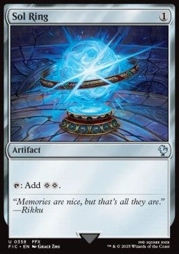 Sol Ring (V.3)⁣ - Commander: Magic: The Gathering - FINAL FANTASY⁣ (Uncommon)⁣ [358]