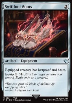 Swiftfoot Boots⁣ - Commander: Magic: The Gathering - FINAL FANTASY⁣ (Uncommon)⁣ [361]