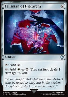 Talisman of Hierarchy⁣ - Commander: Magic: The Gathering - FINAL FANTASY⁣ (Uncommon)⁣ [365]