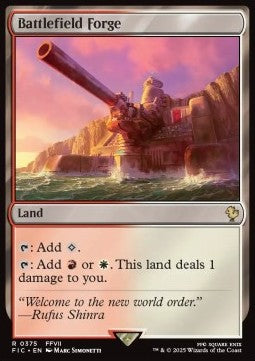 Battlefield Forge⁣ - Commander: Magic: The Gathering - FINAL FANTASY⁣ (Rare)⁣ [375]