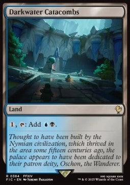 Darkwater Catacombs⁣ - Commander: Magic: The Gathering - FINAL FANTASY⁣ (Rare)⁣ [384]