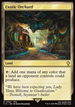 Exotic Orchard⁣ - Commander: Magic: The Gathering - FINAL FANTASY⁣ (Rare)⁣ [390]