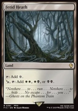 Fetid Heath⁣ - Commander: Magic: The Gathering - FINAL FANTASY⁣ (Rare)⁣ [391]