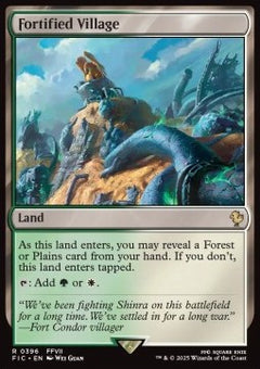 Fortified Village⁣ - Commander: Magic: The Gathering - FINAL FANTASY⁣ (Rare)⁣ [396]