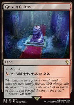 Graven Cairns⁣ - Commander: Magic: The Gathering - FINAL FANTASY⁣ (Rare)⁣ [401]