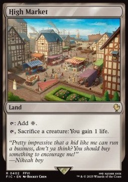 High Market⁣ - Commander: Magic: The Gathering - FINAL FANTASY⁣ (Rare)⁣ [402]