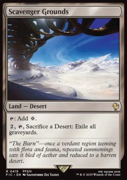 Scavenger Grounds⁣ - Commander: Magic: The Gathering - FINAL FANTASY⁣ (Rare)⁣ [419]