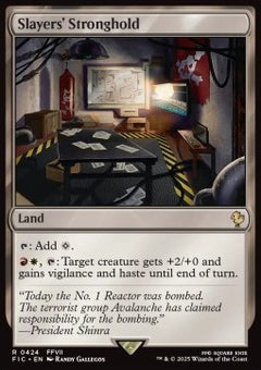 Slayers' Stronghold⁣ - Commander: Magic: The Gathering - FINAL FANTASY⁣ (Rare)⁣ [424]