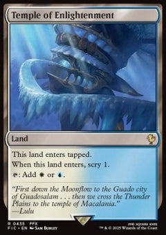 Temple of Enlightenment⁣ - Commander: Magic: The Gathering - FINAL FANTASY⁣ (Rare)⁣ [435]