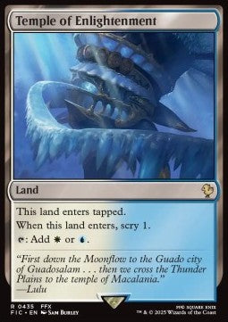 Temple of Enlightenment⁣ - Commander: Magic: The Gathering - FINAL FANTASY⁣ (Rare)⁣ [435]