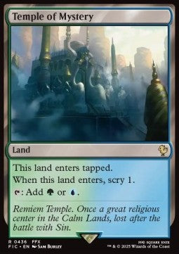 Temple of Mystery⁣ - Commander: Magic: The Gathering - FINAL FANTASY⁣ (Rare)⁣ [436]
