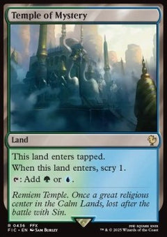 Temple of Mystery⁣ - Commander: Magic: The Gathering - FINAL FANTASY⁣ (Rare)⁣ [436]