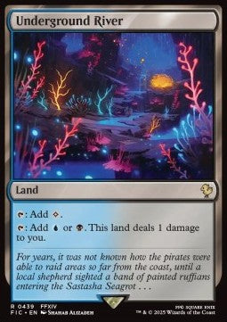 Underground River⁣ - Commander: Magic: The Gathering - FINAL FANTASY⁣ (Rare)⁣ [439]