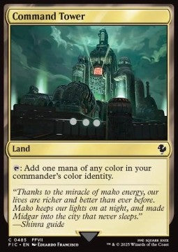 Command Tower (V.3)⁣ - Commander: Magic: The Gathering - FINAL FANTASY⁣ (Common)⁣ [485]