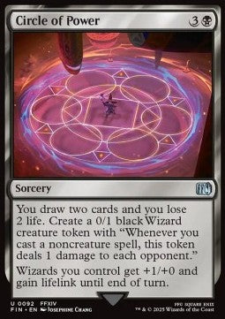 Circle of Power⁣ - Magic: The Gathering - FINAL FANTASY⁣ (Uncommon)⁣ [92]