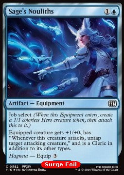 Sage's Nouliths⁣ - Magic: The Gathering - FINAL FANTASY: Extras⁣ (Common)⁣ [582]