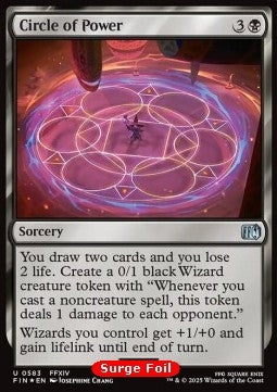 Circle of Power⁣ - Magic: The Gathering - FINAL FANTASY: Extras⁣ (Uncommon)⁣ [583]