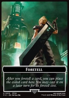 Foretell Token // Treasure Token (V.1)⁣ - Magic: The Gathering - FINAL FANTASY: Tokens⁣ (Token)⁣ [CT 10/23]