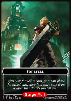 Foretell Token // Treasure Token (V.2)⁣ - Magic: The Gathering - FINAL FANTASY: Tokens⁣ (Token)⁣ [CT 10/36]
