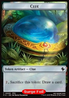 Clue Token // Treasure Token (V.2)⁣ - Magic: The Gathering - FINAL FANTASY: Tokens⁣ (Token)⁣ [CT 9/36]