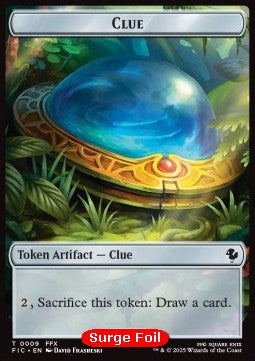 Clue Token // Treasure Token (V.2)⁣ - Magic: The Gathering - FINAL FANTASY: Tokens⁣ (Token)⁣ [CT 9/36]