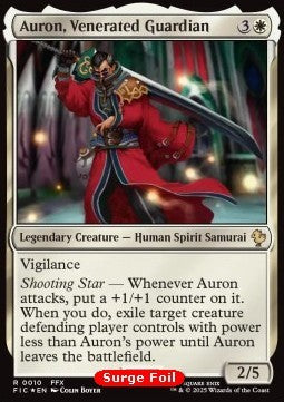 Auron, Venerated Guardian⁣ - Commander: Magic: The Gathering - FINAL FANTASY: Collector's Edition⁣ (Rare)⁣ [10]
