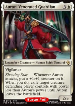 Auron, Venerated Guardian⁣ - Commander: Magic: The Gathering - FINAL FANTASY: Collector's Edition⁣ (Rare)⁣ [10]