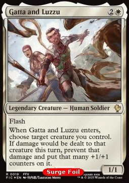 Gatta and Luzzu⁣ - Commander: Magic: The Gathering - FINAL FANTASY: Collector's Edition⁣ (Rare)⁣ [19]