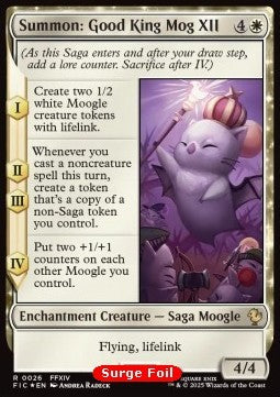 Summon: Good King Mog XII⁣ - Commander: Magic: The Gathering - FINAL FANTASY: Collector's Edition⁣ (Rare)⁣ [26]