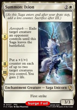Summon: Ixion⁣ - Commander: Magic: The Gathering - FINAL FANTASY: Collector's Edition⁣ (Rare)⁣ [27]