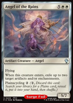 Angel of the Ruins⁣ - Commander: Magic: The Gathering - FINAL FANTASY: Collector's Edition⁣ (Uncommon)⁣ [229]