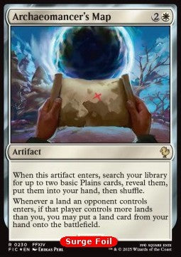 Archaeomancer's Map⁣ - Commander: Magic: The Gathering - FINAL FANTASY: Collector's Edition⁣ (Rare)⁣ [230]