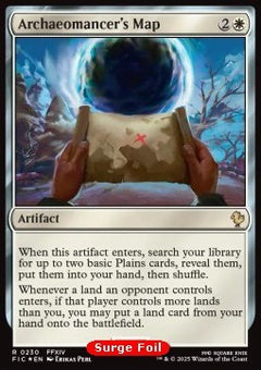 Archaeomancer's Map⁣ - Commander: Magic: The Gathering - FINAL FANTASY: Collector's Edition⁣ (Rare)⁣ [230]