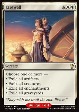 Farewell⁣ - Commander: Magic: The Gathering - FINAL FANTASY: Collector's Edition⁣ (Rare)⁣ [242]