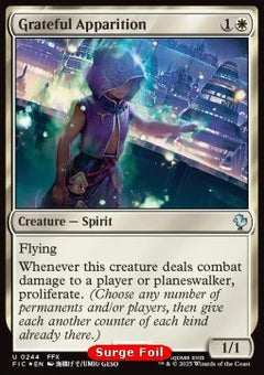 Grateful Apparition⁣ - Commander: Magic: The Gathering - FINAL FANTASY: Collector's Edition⁣ (Uncommon)⁣ [244]