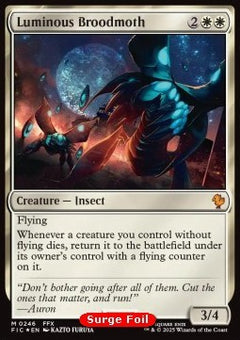 Luminous Broodmoth⁣ - Commander: Magic: The Gathering - FINAL FANTASY: Collector's Edition⁣ (Mythic)⁣ [246]